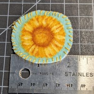 *free w/ 15$ bundle* Custom Sunflower Iron on Patch